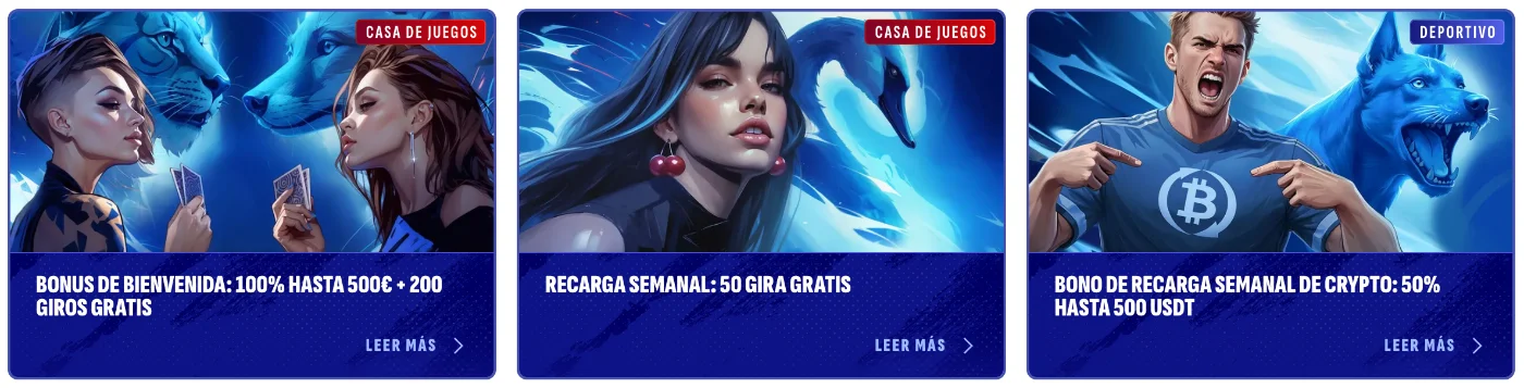Promociones activas y ofertas de giros gratis en Bankonbet Casino
